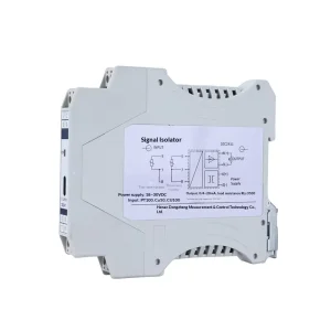 0-10V 0-5V Input Galvanic Signal Isolator Converter 4-20mA 0-20mA Output 1 in 2 Out High Linearity Signal Isolation Distributor