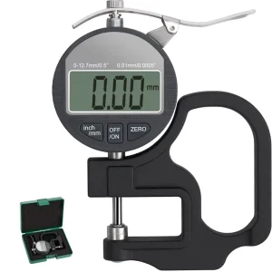 0-12.7mm Electronic 0.01mm Digital Thickness Gauge