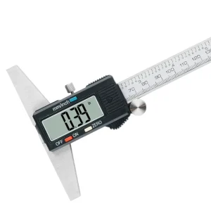 0-150/200/300mm Precision Electronic Display Depth Vernier Caliper Depth Gauge Depth Dial Caliper Measuring Tool