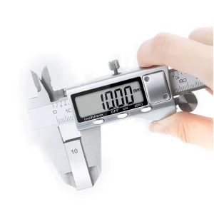 0-150 mm/6 in Full-Screen Fraction Waterproof Digital Electronic Vernier Caliper
