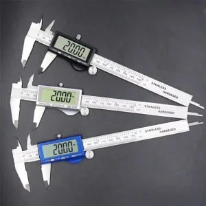 0-150mm 0-200mm 0-300mm Stainless Steel 6 Inch Electronic Digital Caliper 150mm Vernier Caliper with Large LCD Screen