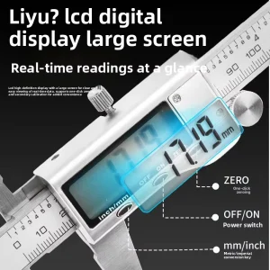 0-150mm Professional High Precision Zinc Alloy Stainless Steel Electronic Digital Vernier Caliper OEM/ODM 3-Year