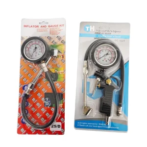 0-16bar Dial Tire Pressure Gauge with Large Easy-Read Face