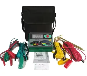 0-2000 Ohm Higher Accuracy Resistance Tester DY4100 Digital Earth Tester Ground Resistance Instrument Megohmmeter