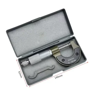 0-25 mm Vernier Caliper Diameter Micrometer External Diameter Micrometer