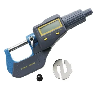 0-25mm Digital Electronic External Micrometer 0.001mm Micron Outside Micrometers Gauge Meter Inch/mm Thickness Measuring Tools