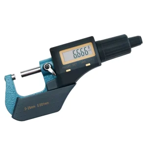 0-25mm Digital Electronic Micrometer 0.001mm Outside Micrometer Gauge Thickness Measuring Tool