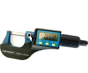 0 25mm Digital Micrometer 0.001mm Electronic Micrometer