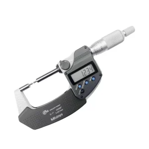 0-25mm Digital Micrometer 0.001mm Electronic Micrometer Gage Chrome Plated Outer Diameter Micrometer
