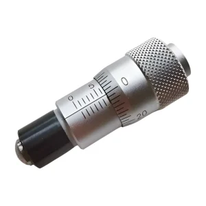 0-6.5mm Range 0.01mm 0.005mm Resolution Micrometer Head Flat/Ball Spindle Head Without Locknut Sidelock 6mm 9.5mm Installation OD