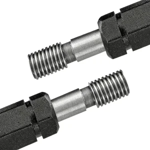 0.001 Thread Plug Gauge Go/No-Go GCr15 Steel H-Type Model M1-M1000 Measuring Tool