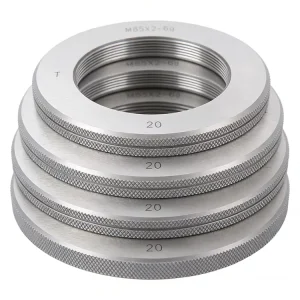 0.001 Thread Plug Gauge Go/No-Go GCr15 Steel H-Type Model M1-M1000 Measuring Tool