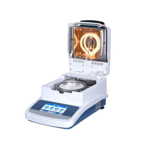 0.001 g Moisture Analyzer, 100 g Capacity, 1 mg Resolution, for Medical, Grain, Food, and Coffee Laboratory Testing