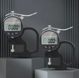 0.01mm 0.001MM Digital Micrometer Oil proof Touch Electronic Micrometer Metric Inch 0 12.7mm 0.5″Precision Dial Indicator Gauge
