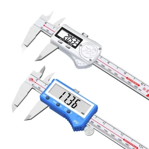 0.01mm Resolution IP67 Waterproof Oil Proof Stainless Steel Digital Vernier Caliper 0 300mm Range 0.03mm Accuracy 3V