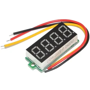 0.28 inch DC 12V 24V 30V Mini LED Digital Display Voltmeter Voltage Meter