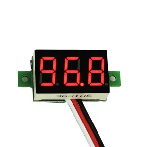 0.36 Inch 3 Wire LED Digital Voltmeter V20D DC 0 100V Mini Digital Voltage Meter Head