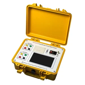 0.9-20000 Three-Phase TTR Meter Touch Screen Transformer Turns Ratio Tester with Neutral Point Output Short-Circuit Reminder