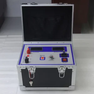 0~50mΩ Low Micro Ohmmeter High Test Current Loop Contact Resistance Meter Tester with High Current Constant Current Power Supply