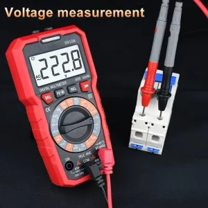 0910A 4000 Counting (0.5%+3) Accuracy 0 1000V Voltage Meter Ammeter Capacitor Resistance Temperature Tester Multimeter