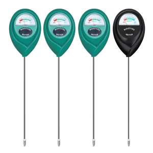 1-10 Soil Moisture Tester Humidimetre Meter ABS and Metal Materials for Garden Plant Flower Testing