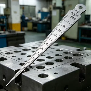 1-15mm Stainless Steel Compact Tapered Feeler Gauge for Field and Workshop