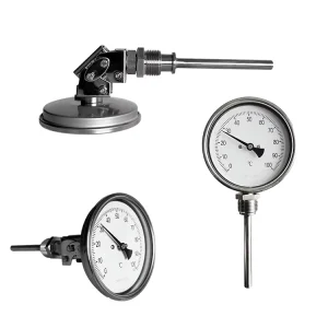 1 2npt Industrial Thermometer Gauge Superior Quality Chemical Industrial Bimetal Thermometer