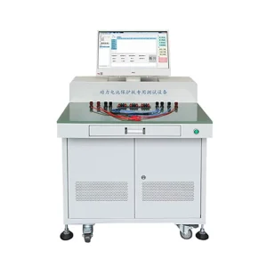 1-32-Series 150A Multi-Function Battery Pack BMS Tester Cabinet with 100A Charge, 150A Discharge, Table, and Computer