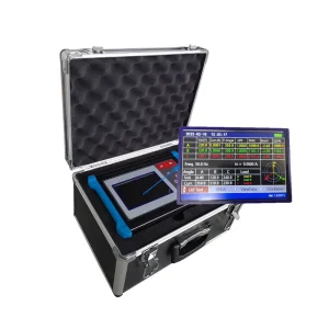 1-500V 0.001-10A Three-Phase Voltammetry Phase Meter with LCD