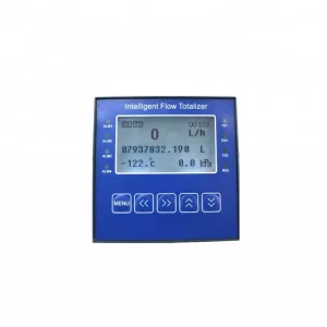 1 5v or 2 10v Output Liquid Flow Indicator Meter Counter Flow Totalizer