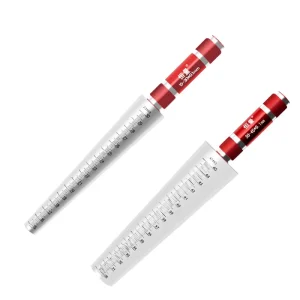 1-6.5mm 0.1mm Stainless Steel Laser-Engraved Feeler Gauge Cone Inner Diameter Taper Plug and Hole Gauge