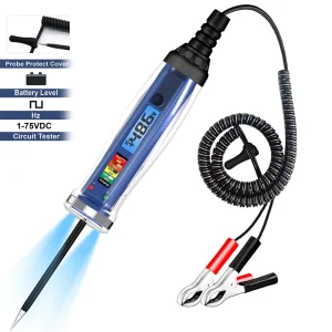 1-75V DC 3-in-1 Automotive Test Light Battery Power Detector LCD Digital Circuit Tester