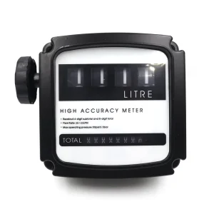 1% High Accuracy 1 Inch 4 Digital Gas Meter Counter Gauge