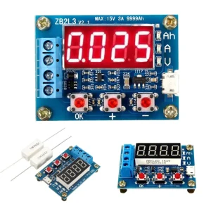 1.2V 12V ZB2L3 18650 Lithium Ion Battery Capacity and Resistance Meter Discharge Tester