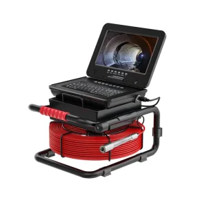 10 inch Large Screen Industrial Pipeline Endoscope Internal Inspection System Sewer Camera 512HZ Pipeline Positioning