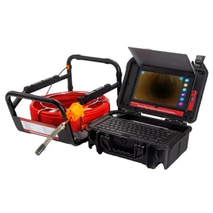 10.1 Industrial Endoscope with Self-Leveling Camera and 512Hz Transmitter for Pipeline Inspection
