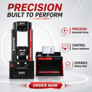 100 kN Servo Motor Tensile Testing Machine ASTM Standard Universal Material Testing Machine with Computer