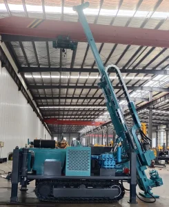 1000 Meters Drilling Depth Water Well Rig Rock Drilling Machine 380V Voltage