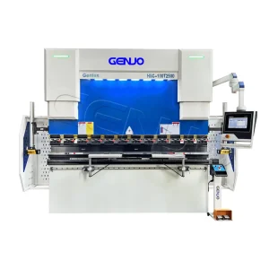 100T 3200mm CNC Hydraulic Press Brake 4+1 Axis Sheet Metal GENUO Bending Machine with Delem DA53T