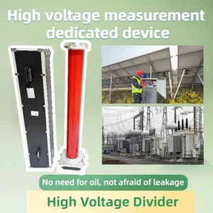 100kV AC/DC Voltage Divider Digital Kilovoltmeter Divider for GIS Substation