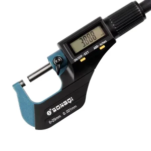 100mm Laser Outside Digital Micrometer Gauge