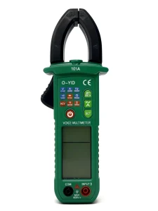 101A 6000 Counting Backlit Large Screen Automatic Digital Clamp Meter Resistance Capacitance 600V/600A Multi-functional Tester