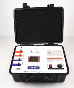 10A High Accuracy DC Resistance Tester Transformer Winding Resistance Meter 0.2% Accuracy 1u Resolution IP66 Protection