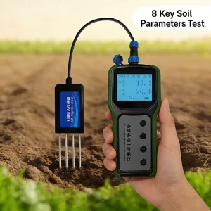 10ec YPN Agricultural Portable 7 in 1 Soil Sensor Soil pH NPK Meter Handheld Soil Testing Instrument Moisture Sensor
