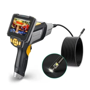 112 B 1080P Inspection Endoscope Camera With 4.3 Screen 5.5mm Lens 5m Hard Cable Endoscopic Ultrasound Equipment