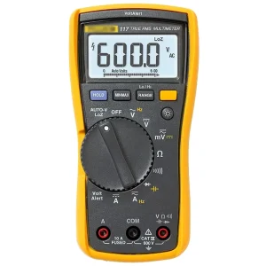 117 EUR Handheld Digital Multimeter with True RMS 10A AC/DC and 600V AC Measurement