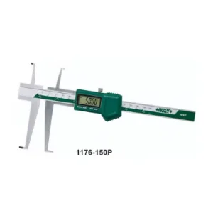 1176-150P Digital Inside Groove Caliper 9-150mm/0.35-6″ LCD Display 0.01mm Resolution ±0.04mm Accuracy CR2032 Battery