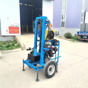 120m Underground Water Well Drilling Rig Machine Home Garden Use Vertical Drill Rig