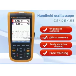 123B 124B 125B S and F123B F124B F125B High Accuracy Digital Handheld Oscilloscope