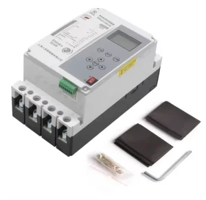 125A Electronic Adjustable Earth Leakage Circuit Breaker Energy Meter RS485 Communication Interface 35 50kW Breaking Capacity